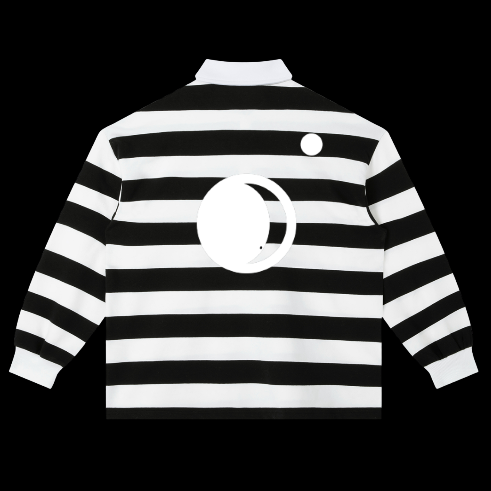 Eclipse collared longsleeve — back